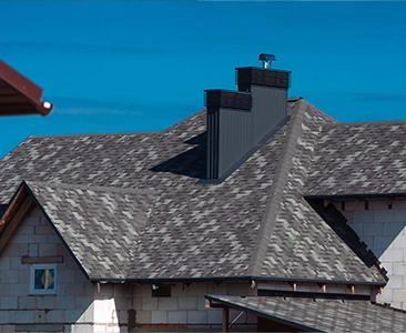 Newly Installed Roof on Modern Home in Fairfield CA